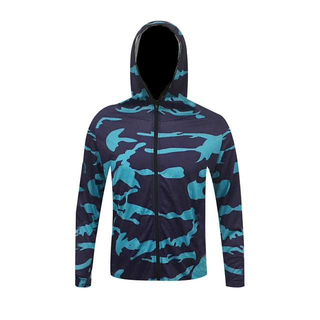 UV Fishing Clothes Cheap Men Long Sleeve Fishing Wear Custom Blank