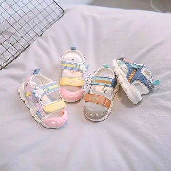 

Girls Baby Shoes 2020 Summer New Children's Shoes Boys and Girls Baby Toddler Shoes Soft Bottom