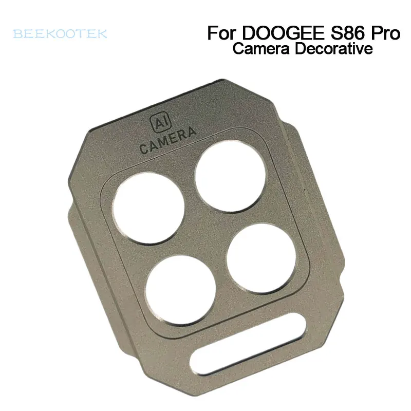 

Новинка, оригинальный декоративный аксессуар для задней камеры телефона, запасные части для ремонта смартфона Doogee S86 Pro S86 6,1 дюймов