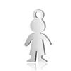 10pcs/lot Boy Girl Sister DIY Charms Wholesale 100% Stainless Steel Love Key Best Mom Pendant Music Note Skull Could Charm ► Photo 3/6
