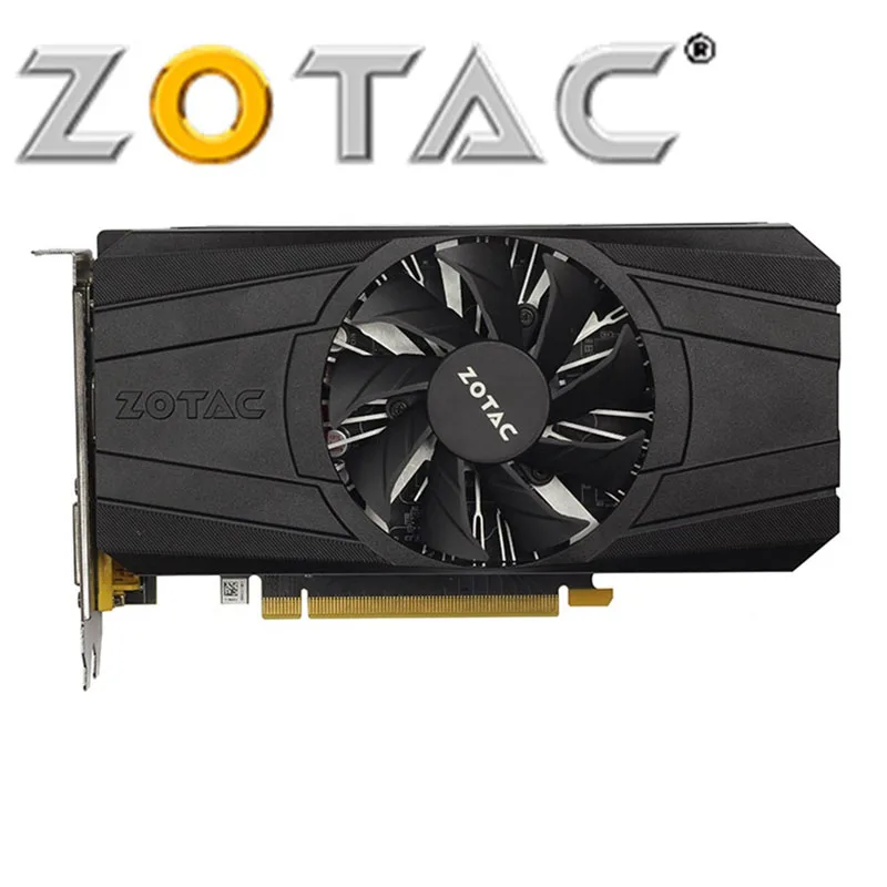 Scheda Video Zotac Gtx1050Ti 4 Gd5 Scheda Grafica Gddr5 128Bit Per Schede Nvidia Gtx Serie 10 Geforce Gtx 1050Ti 4Gb Hdmi Dvi Usate