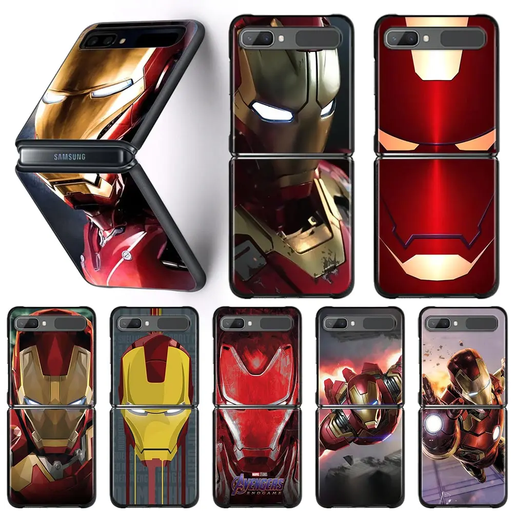 samsung galaxy flip3 case Marvel SuperHeros Avengers Phone Shell For Samsung Galaxy Z Flip3 5G Case for Samsung Z Flip Hard Case PC Cover Capa Fundas galaxy z flip3 phone case