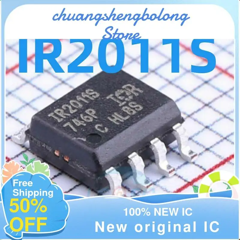 

Новый оригинальный IC IR2011S IR2011STRPBF SOP8, 10 шт.