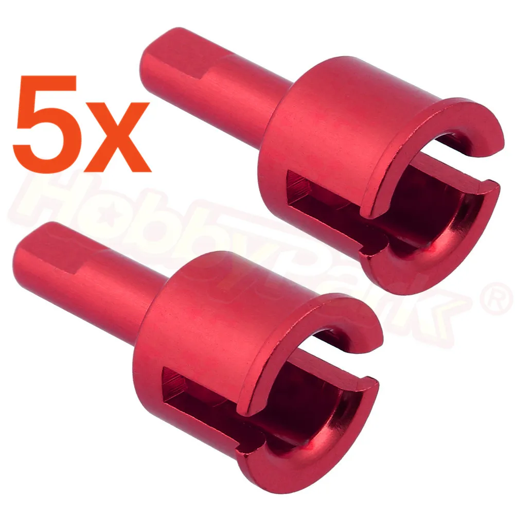 5 пар/лот Elcetric Himoto E18XBL запчасти 1/18 RC Автозапчасти алюминиевый универсальный