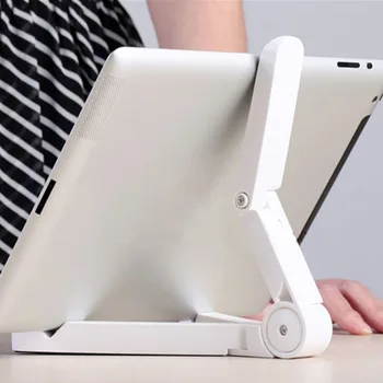 

Folding Laptop Stand Angle Adjustable Tablet Holder Portable Multi-Function Holder for Desktop Notebook