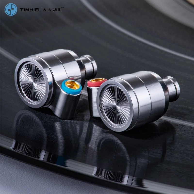 Tinhifi T4 наушники Динамический драйвер HIFI бас металлическая гарнитура 3,5 мм 10 мм CNT вкладыши с MMCX кабелем для shure se215 se535