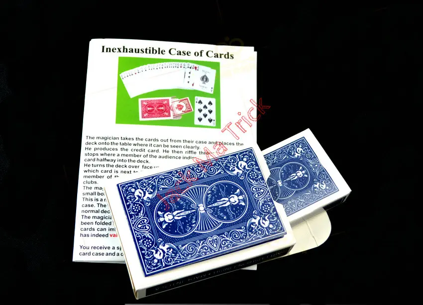 Неисчерпаемый чехол с карточками Magic / фокус трюк реквизит|Волшебные фокусы| |