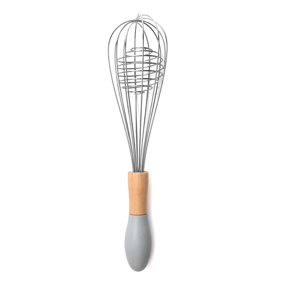 Hand Whisk Gadget Kitchen Blender Rotary Stainless Steel Multipurpose Baking Manual Stirring Home Mixer Egg Beater Frother