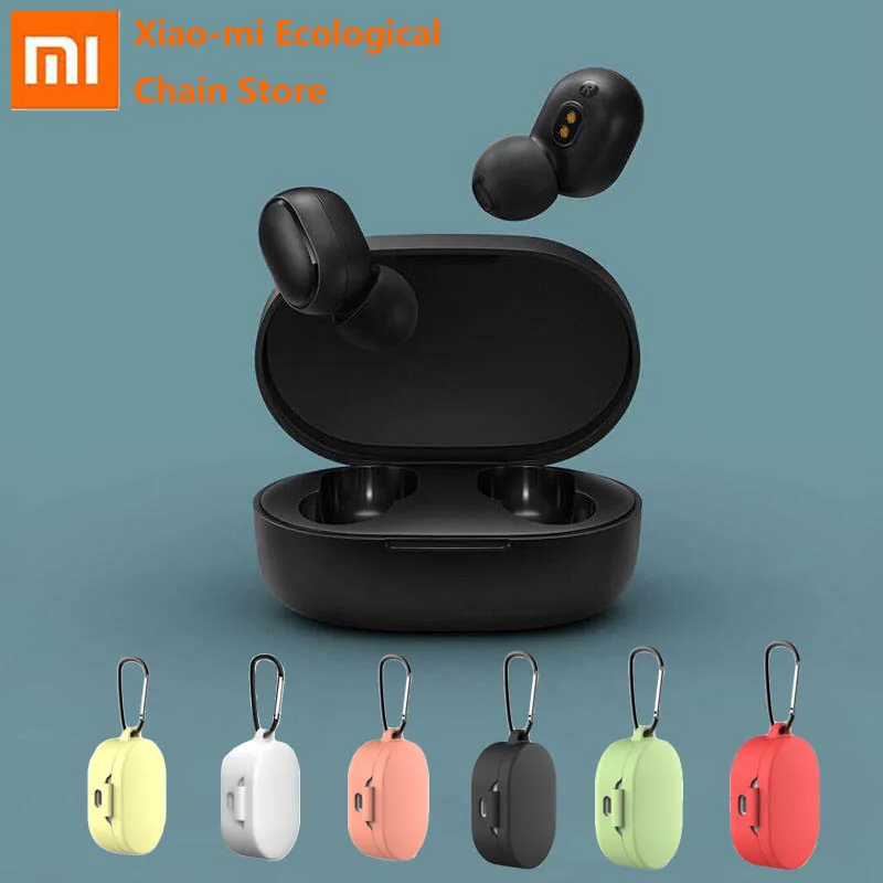 

Xiaomi Redmi Airdots TWS Bluetooth 5.0 Earphone Stereo Wireless Active Noise Cancellation With Mic Handsfree Earbuds AI Control
