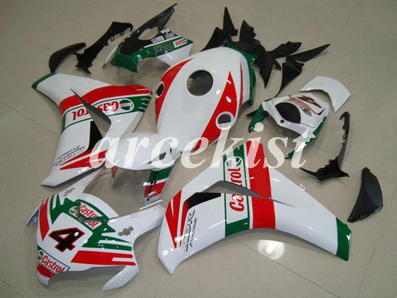 ABS литья под давлением мотоцикл обтекатели комплект Подходит для Honda CBR1000RR 08 09 10 11 2008-2011 набор кузова номер 4