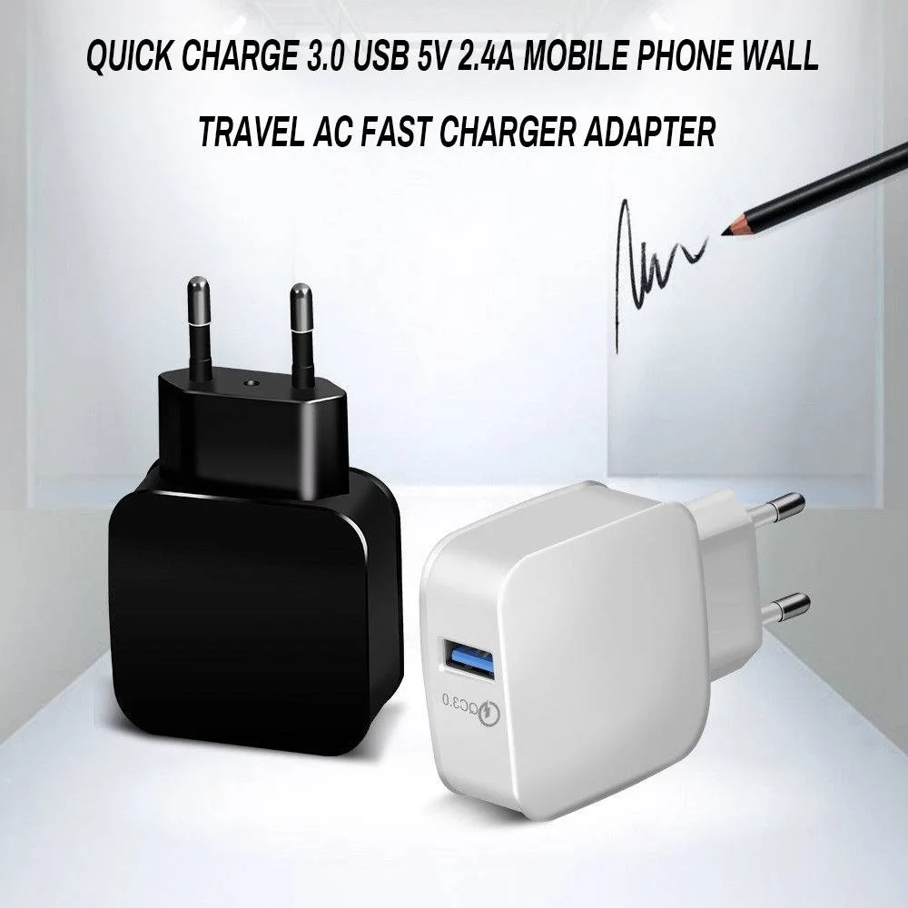 Быстрая зарядка 3 0 QC USB турбо настенное быстрое зарядное устройство для Huawei Xiaomi