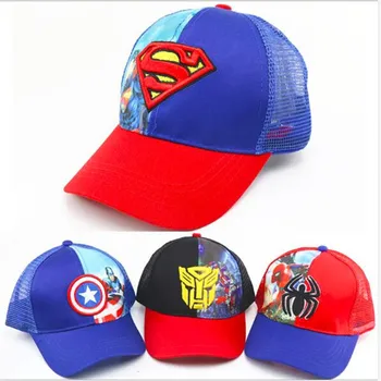 

New Kids Mesh Cap Baby Summer Hat Children Baseball Caps Lovely Cartoon Boys Girls Hip Hop Cap
