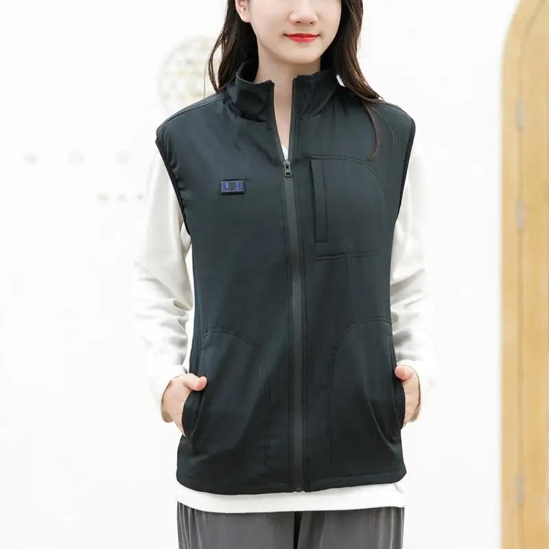 Уличная зарядка через USB нагревательный жилет Инфракрасный электрическая теплая