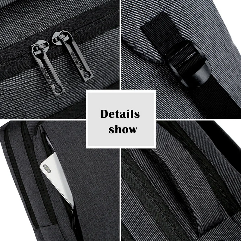 LOOZYKIT рюкзак для ноутбука мужские рюкзаки бизнес ноутбук Mochila водонепроницаемый рюкзак зарядка через usb сумки для путешествий