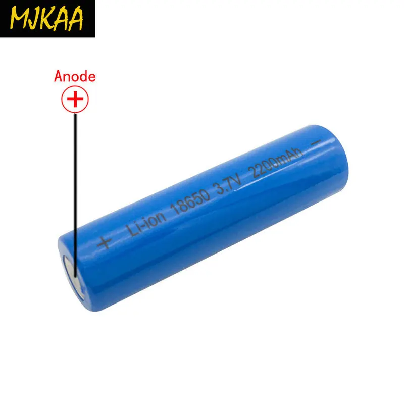 MJKAA 18650 3 7 V 2200 mAH перезаряжаемая литий ионная батарея + 1 шт одиночное зарядное