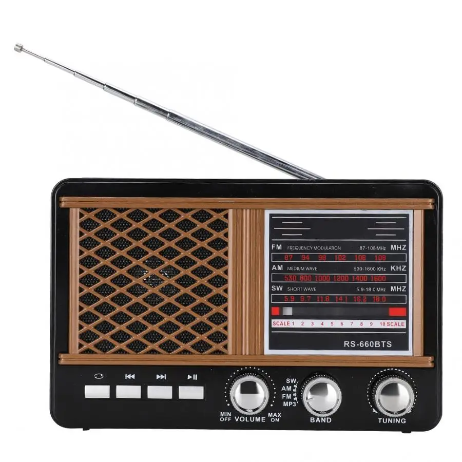

Portable Solar Multiple Band FM/AM/SW Bluetooth Card Plug-in Radio (EU Plug 220V-240V) digital radio receiver Solar Radio