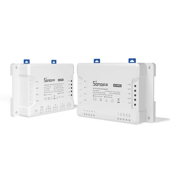 

Sonoff SONOFF 4CH PROR3 1/4 Channel Remote Control Wireless WiFi Smart Home Switch Module Smart Home With Alexa Amazon Ewelink
