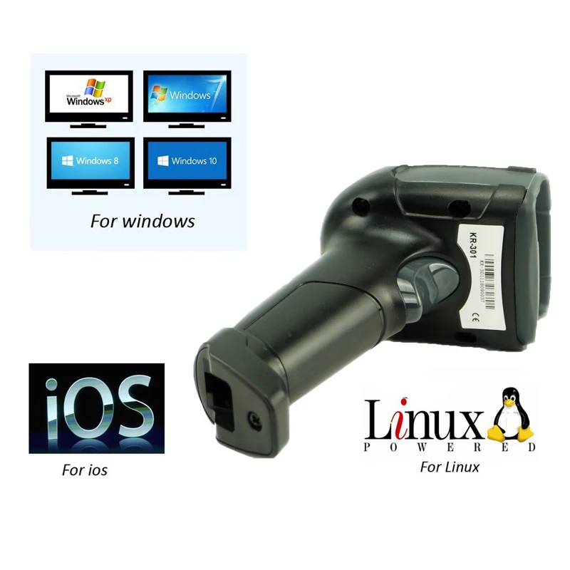 Проводной USB сканер штрих кода Kercan CCD 1D 2D QR PDF417|bar code reader|2d qrbarcode scanner |