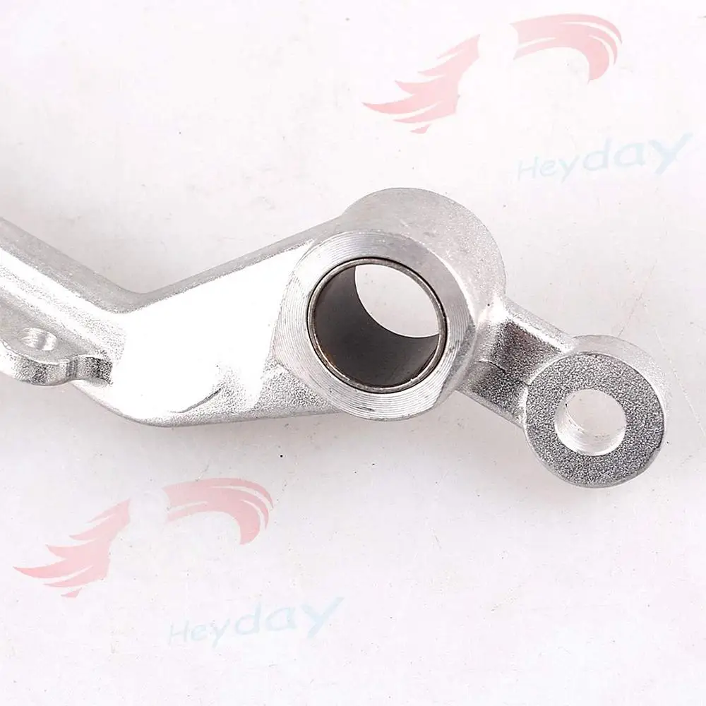 Motorcycle Silver Aluminum Rear Brake Lever Foot Pedal For Honda CBR600RR 2007-2012 2007 2008 2009 2010 2011 2012