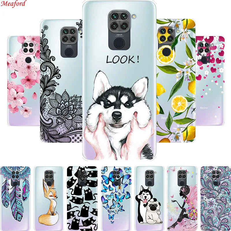 Redmi Note 9 Ốp Lưng Cho Xiaomi Redmi Note 9 Pro Trong Suốt Nắp Lưng Dẻo Silicone Dành Cho Redmi 10X 4G Redmi Note 9 S 9 S phone cases for xiaomi