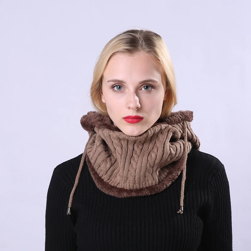 Larrived зимняя вязаная шапка бини мужской шарф Skullies вязаные шапочки зимние, шапки для женщин и мужчин шапки брендовые маска капота брендовые кепки