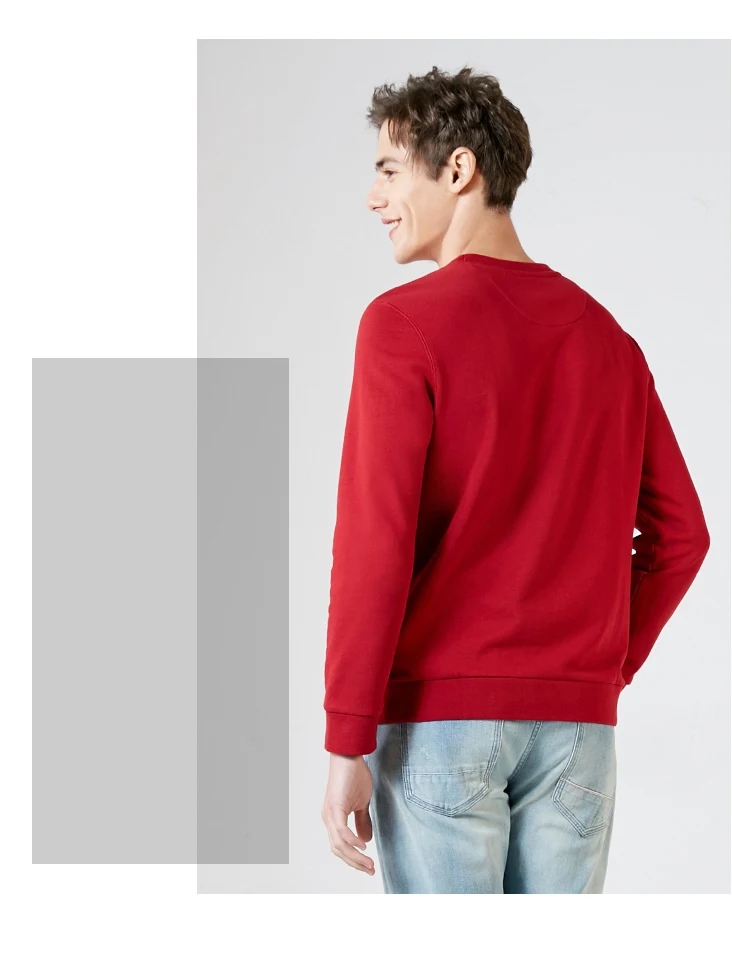 Выбранный Весенний деловой Повседневный свитер мужской Модный хлопковый пуловер вязаный S | 41914D509