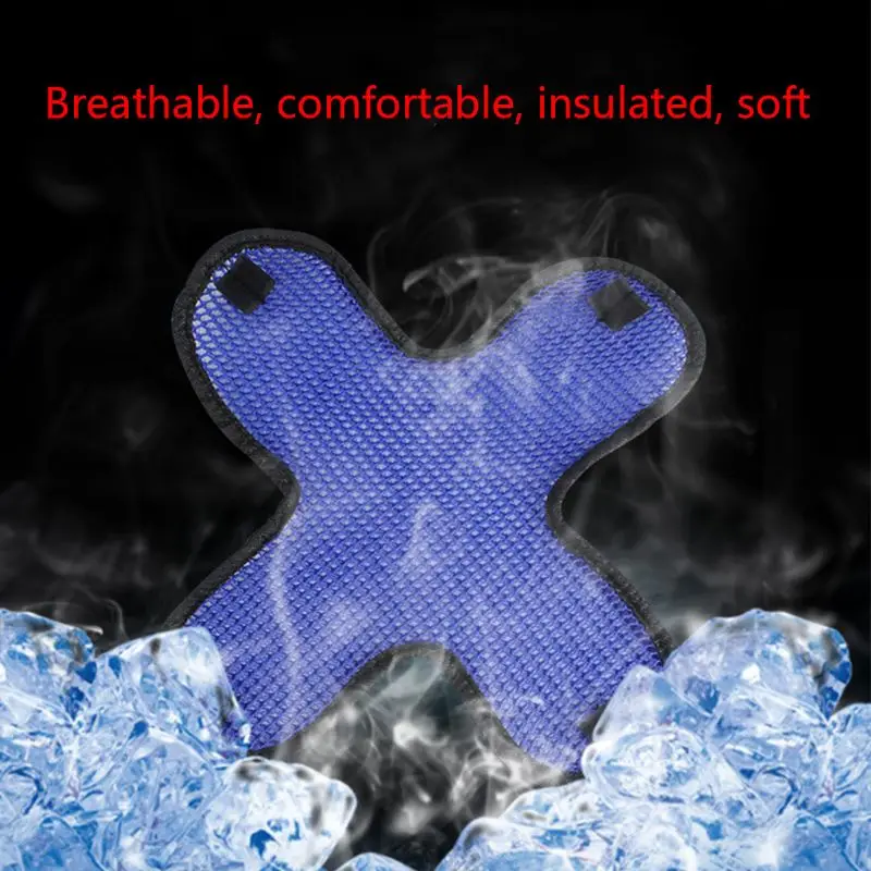 

X Model 3D Cellular Network Motorcycle Helmet Inner Pad Helmet Cushion Pad Insert Liner Helmet Heat Insulation Pad Cooling Pad