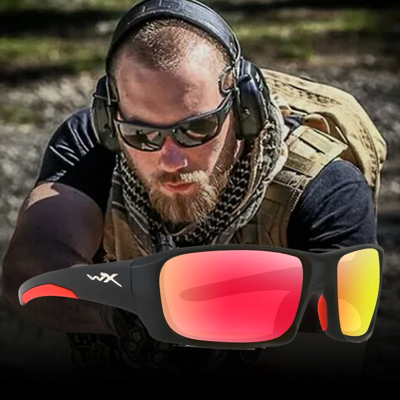 WILEYX C5 Tactical Glasses Military Army Polarized Sunglasses Men