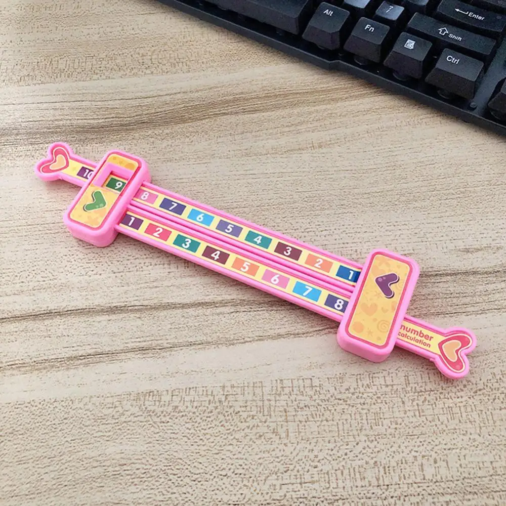 Kids Math Slide Ruler Toy 5Pcs Set