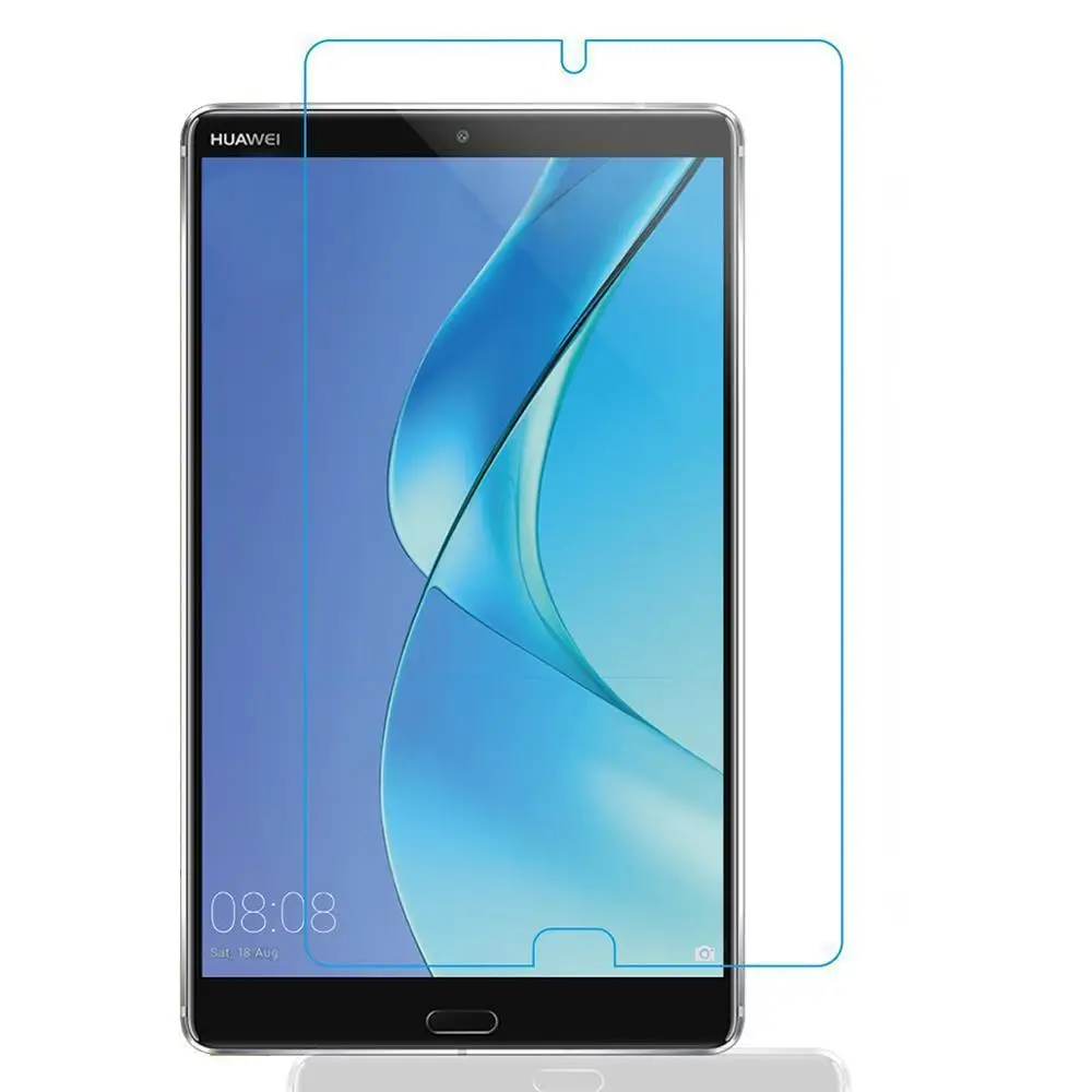 

Tempered Glass For Huawei Mediapad M5 8.4\" 10.5\" Tablet 9H Protective Glass T5 2018 10.1" Screen Protector Guard Film