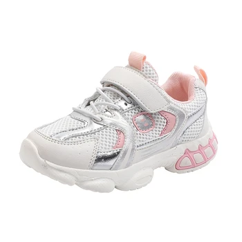 

CNFSNJ Children Fashion Sneakers Breathable Boys Girls Sports Shoes British Designers Leisure Shoes for Kids 26-36