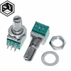 GREAT IT 1PCS 6pins RK097N B5K B10K B20K B50K B100K B500K Audio Amplifier Sealed Potentiometer 15mm Shaft ► Photo 2/6