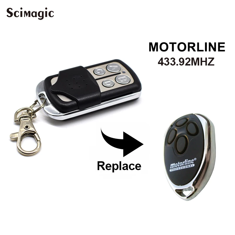 

MOTORLINE MX4SP DSM Gate control 433.92MHz keychain for a barrier