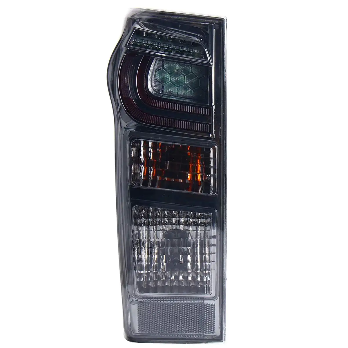 smoked black Left Правый/левый задний светильник светодиодный фонарь 3 типа для Isuzu DMax D-Max Ute 8961253983 898125393 - Цвет: smoked black Left
