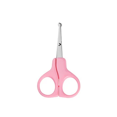 Pink Уход за ногтями дети Enfant кусачки для ногтей Детские кусачки для ногтей уход за новорожденными Дети Безопасность ножницы из нержавеющей стали уход - Цвет: Pink