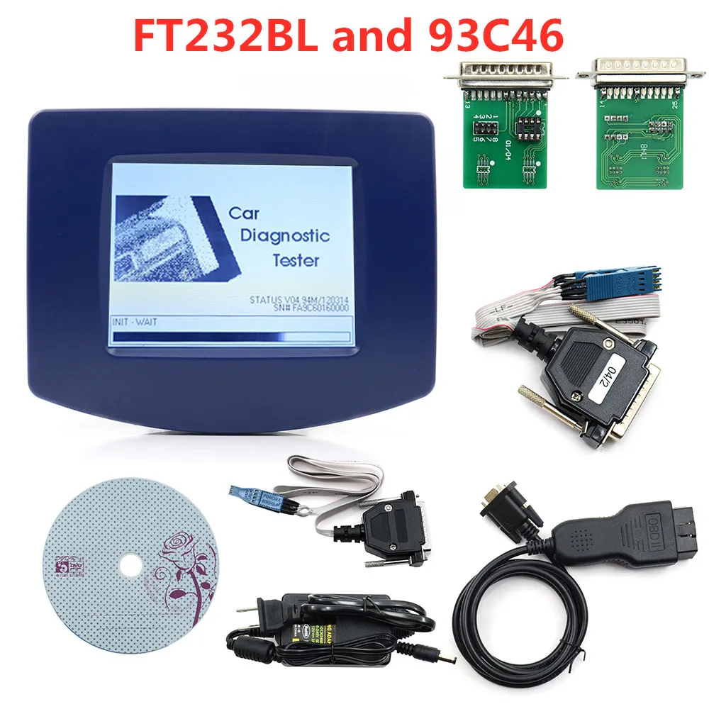 Digiprog 3 с FTDI FT232BL v4.94 OBD DIGIPROG III настраиваемый счетчик программист Digiprog3 точный Пробег инструмент - Цвет: OBD wt FTDI