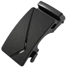 Frosted Black Color Men Belt Automatic Buckle for Western Trouser Suit Business Casual Wear Leather Waistband New 2021