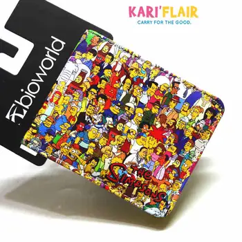 

Cartoon Wallet Simpsons Doctor Who Credit Card Slot Photo Teen Short Wallets