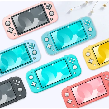 

Frosted All-in-one Protective Case Colorful Protection Case Hard Shell Protector for Nintendo Switch Lite Protective Containment