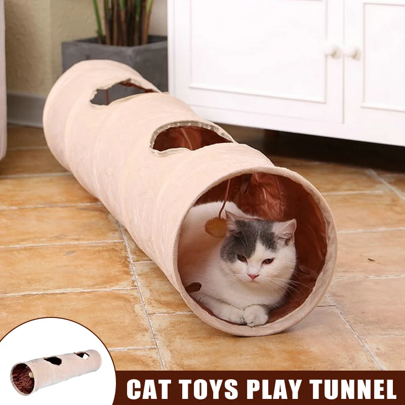 Pet туннель для кошек игрушки Кролик трубка складной 2 способ Щенок Котенок Играть Игрушка 66CY