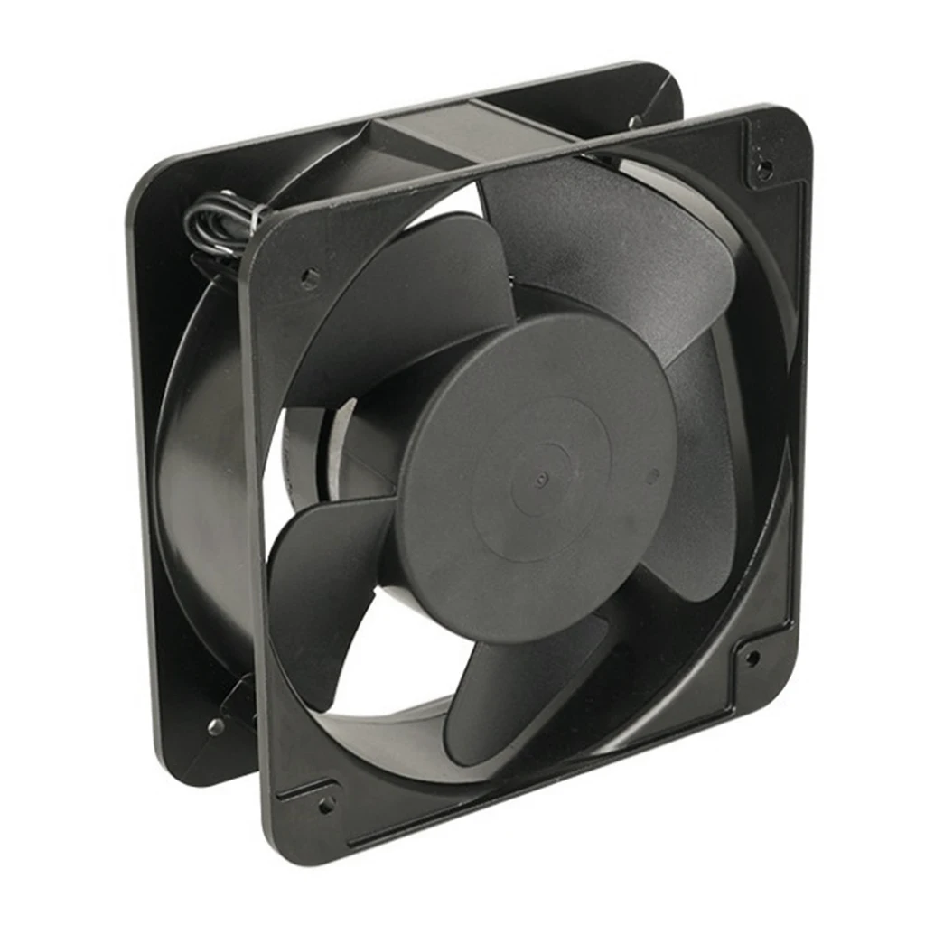 1Pc 15050 Black 220V 150x150x50mm Brushless Silent Cooling Fan For Ozonator