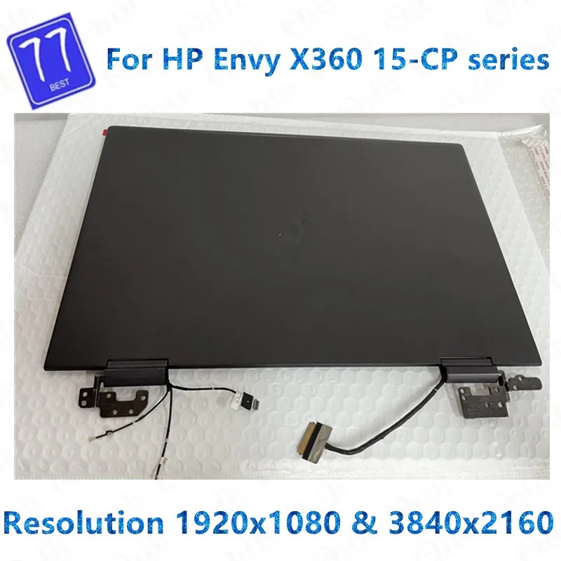 

L25821-001 L23792-001 15.6'' For HP Envy x360 15-cp 15-cp0704nz 15-cp0599na LCD Touch Screen Digitizer Full Assembly With Hings