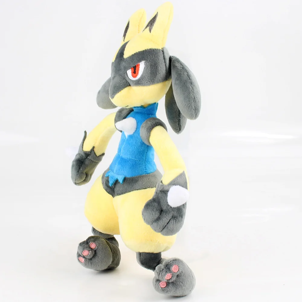 4 стиля высокое качество Япония Аниме центр мега Lucario плюшевые игрушки X& Y мягкие Peluche Игрушки Куклы Подарки для детей