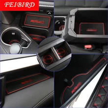 Противоскользящие коврики для дверей, коврик для салона автомобиля, аксессуары для стайлинга, 14 шт. для- Toyota RAV4 Rav 4