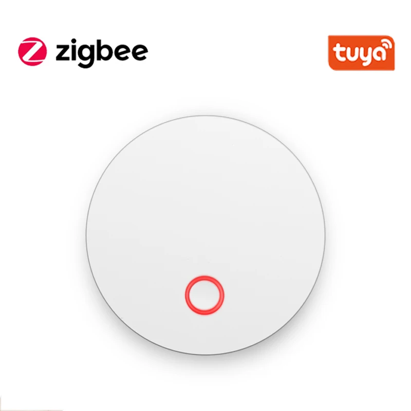 ZigBee-centro de enlace inteligente Tuya para el hogar, controlador remoto inalámbrico con la aplicación Smart Life, funciona con los sensores Tuya Zigbee