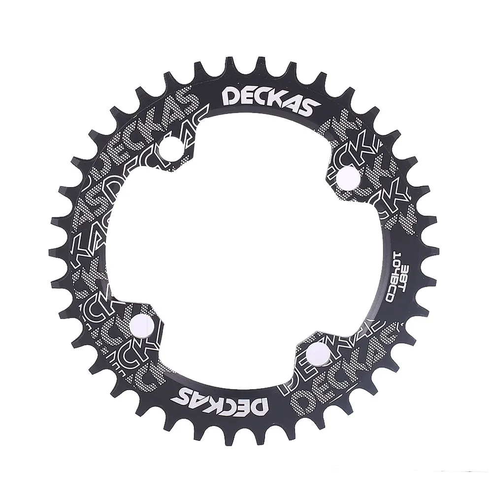 Speed Plate Chainring Metal Positive and Negative Bicycle Sprockets 38T Mountain Bike Cycling Chainwheel Disk Single Tooth