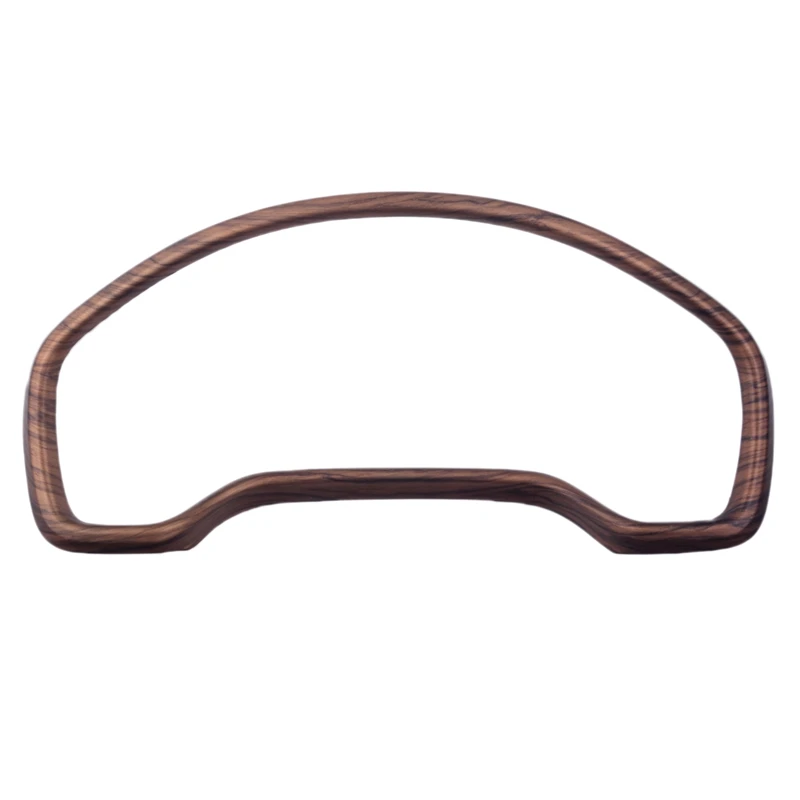 

NEW-Peach Wood Grain Car Dashboard Decoration Frame Trim Cover Fit for Crv Cr-V 2017 2018