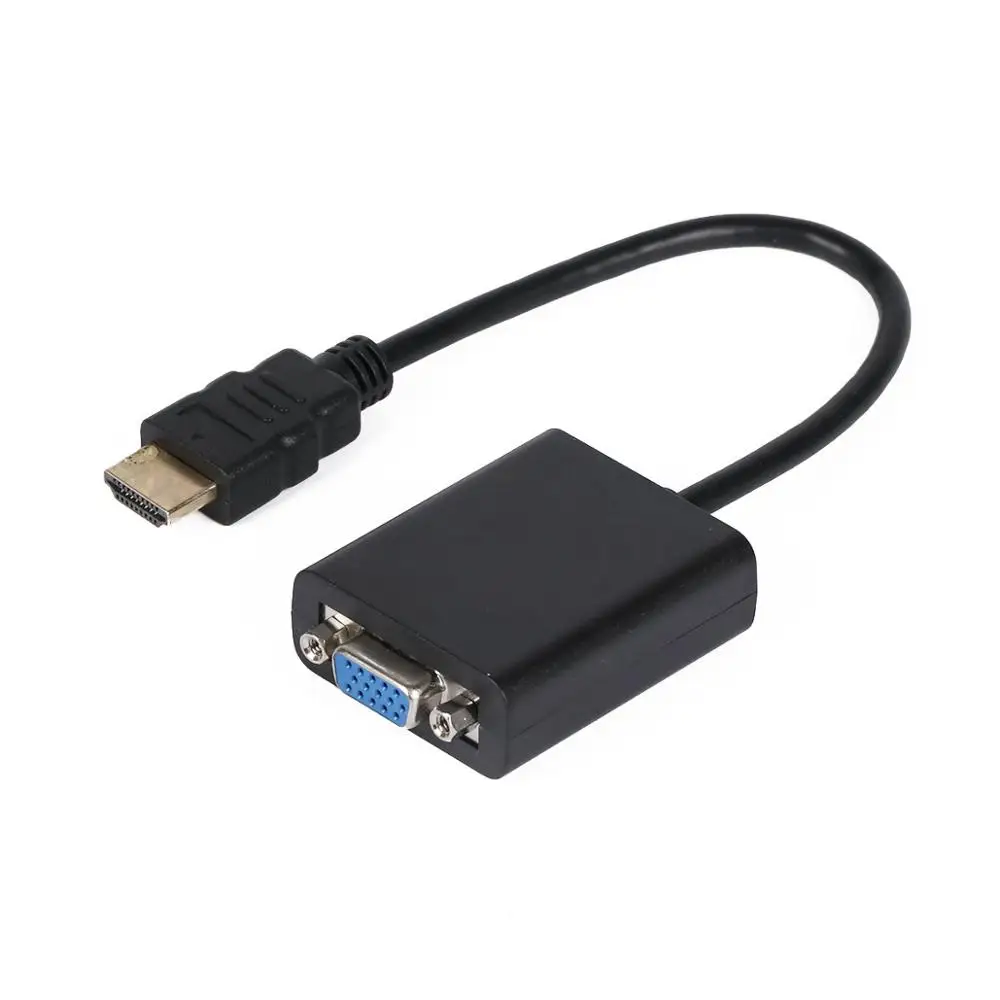 HD 1080P HDMI к VGA Мульти дисплей видео конвертер адаптер кабель для ПК DVD HDTV CA