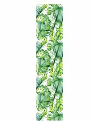 Nice Green Plants Style 45*300 cm Thickened Waterproof Self-Adhesive Wallpapers for Room Decoration and Furniture Renovation