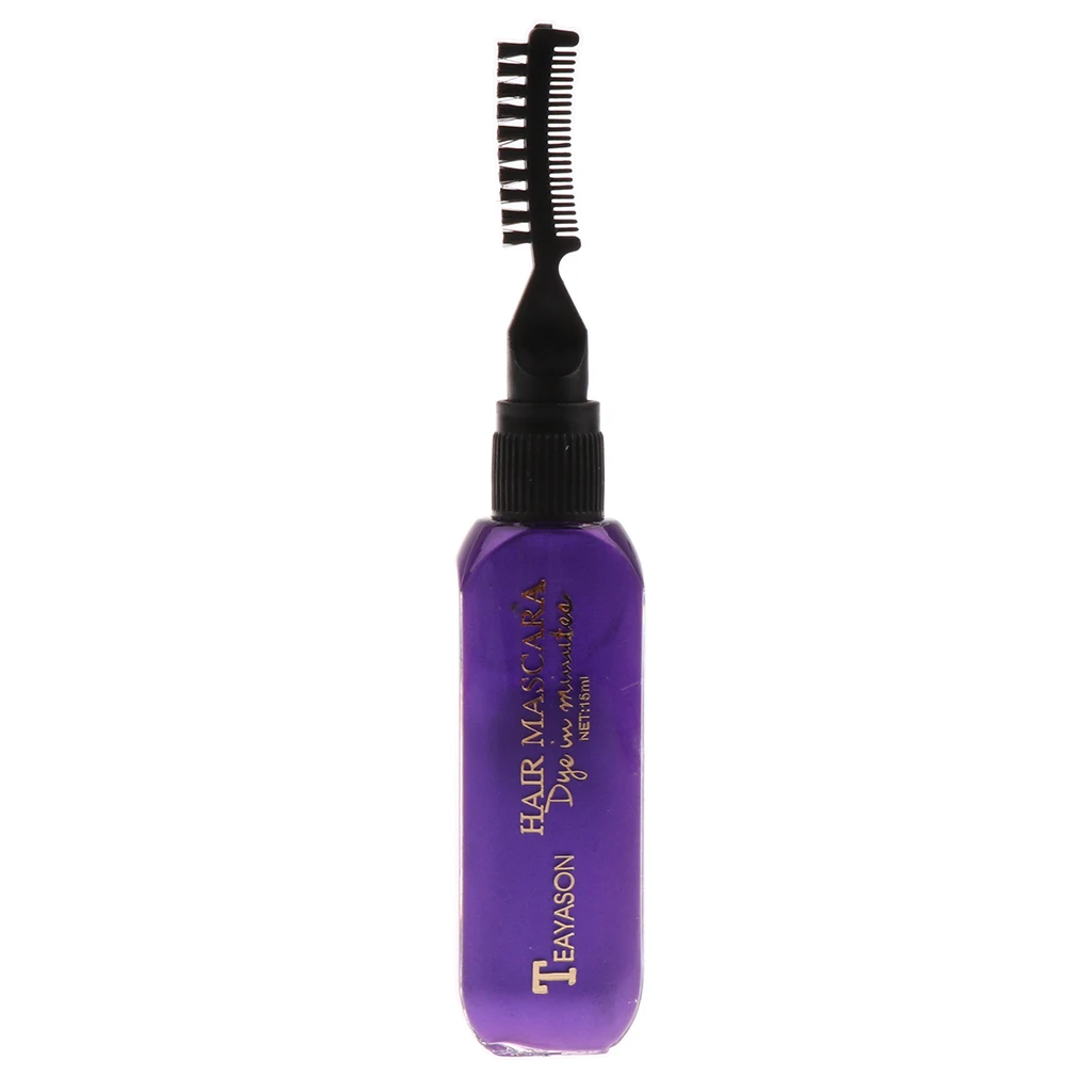 Washable Professional Hair Color Chalk Temporary Hair Dyeing Mascara for Salon Hairdressing Home DIY Tint Highlight 
